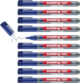 edding 361 Whiteboardmarker blau, 10er-Pack
