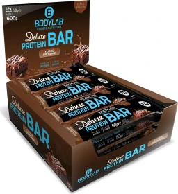BodyLab24 Deluxe Protein Bar Fudge Brownie 12x50g