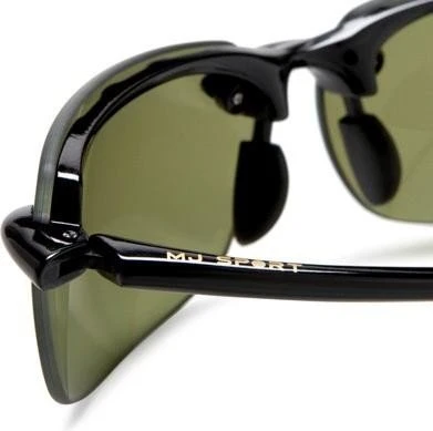 Maui Jim Banyans 67mm schwarz/grün (Herren)