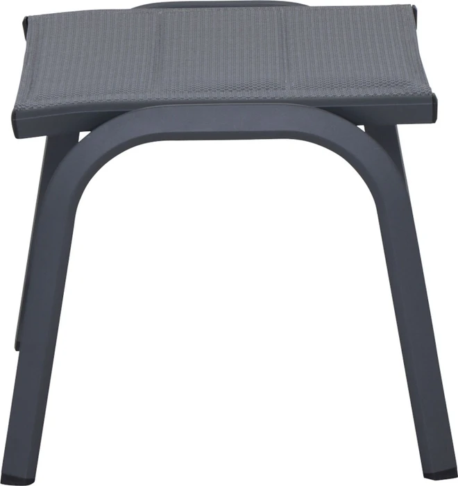 Siena Garden Tesoro Padded Gartenhocker anthrazit