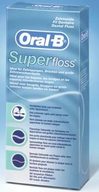 Oral-B Super Floss Zahnseide,    50 Stück