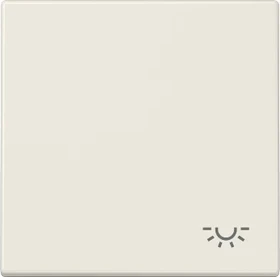 Jung Serie LS Wippe Symbol Licht, weiß