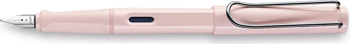 Lamy safari pastel rose, rechte Hand, fein