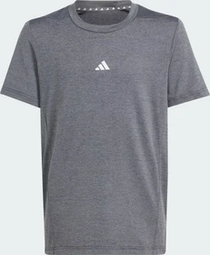 adidas Training Aeroready Heather Funktionsshirt kurzarm black/reflective silver (Junior)