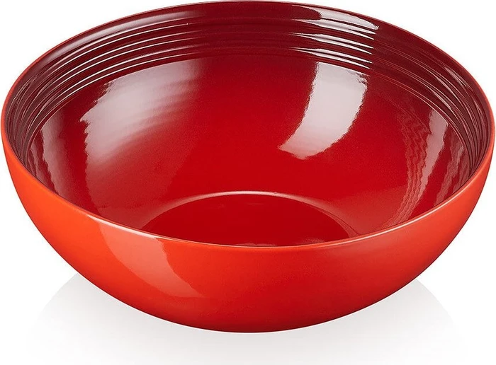 Le Creuset Salatschüssel 24cm 2.2l kirschrot