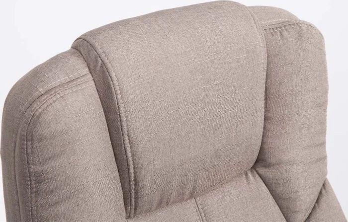 CLP BIG Xanthos V2 Stoff Bürostuhl, taupe