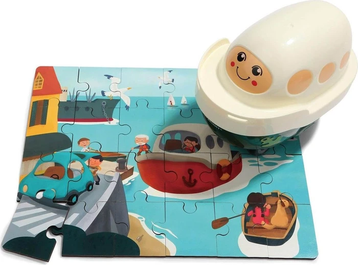 Topbright Toys Wooden Puzzle Ship