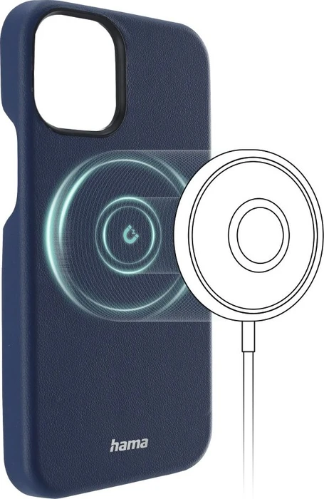 Hama Cover MagCase Finest Sense für Apple iPhone 13 Mini blau
