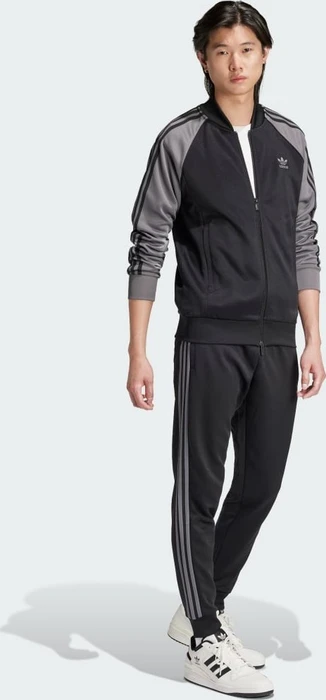 adidas Adicolor Classics SST Originals Trainingsjacke black/grey four (Herren)