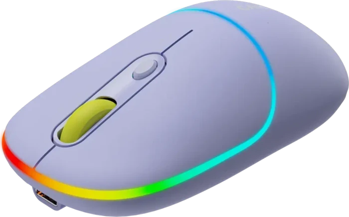 Canyon OnClick 22 / MW-22 Dual-Mode Wireless Mouse violett, USB/Bluetooth