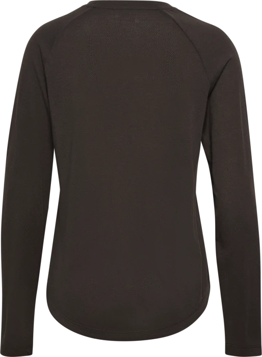 hummel MT Vanja Funktionsshirt langarm after dark (Damen)