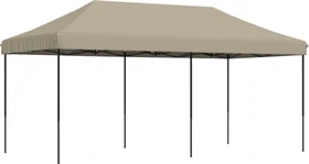 vidaXL Faltpavillon 580x292cm taupe