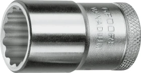 Gedore D 19 29 Außenzwölfkant Steckschlüssel 1/2", 29x43mm