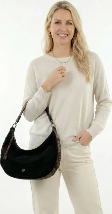 Suri Frey Sammy Medium Schultertasche schwarz