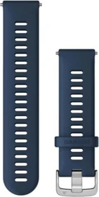 Garmin Silikon Ersatzband 135-226mm für Garmin Aktivitäts-Tracker tidal blue/silver
