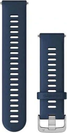 Garmin Silikon Ersatzband 135-226mm für Garmin Aktivitäts-Tracker tidal blue/silver