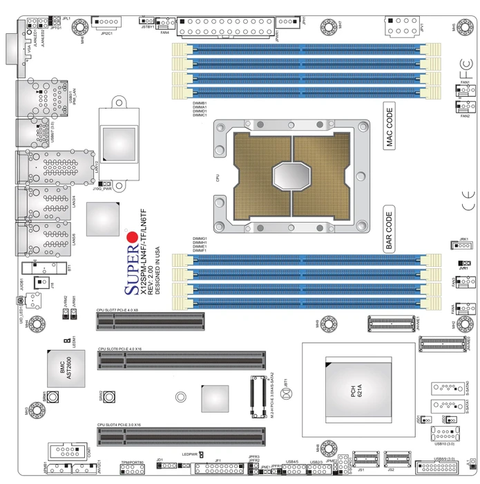 Supermicro X12SPM-TF, bulk (Intel 4189-4)