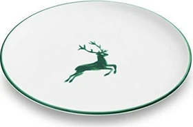 Gmundner Keramik Grüner Hirsch Speiseteller 25cm