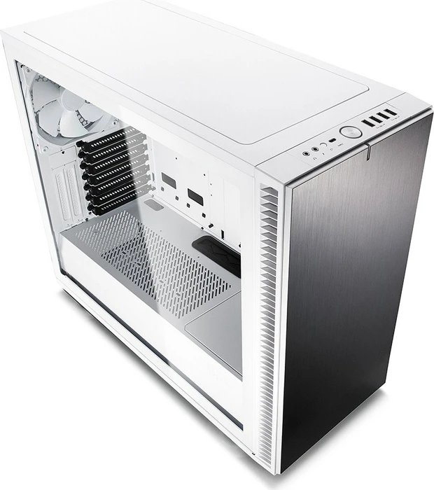 Fractal Design Define S2 White, Glasfenster, schallgedämmt