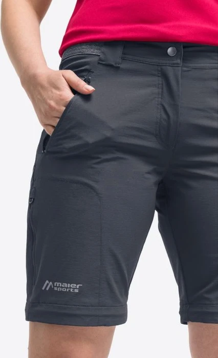 Maier Sports Norit 2.0 Zip-Off Hose lang graphite (Damen)