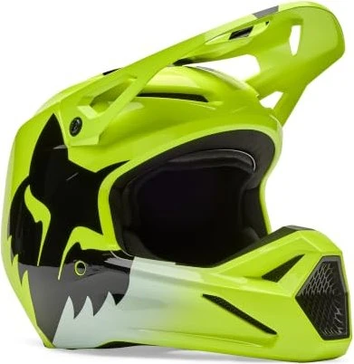 Fox Racing V1 Shield schwarz/weiß/gelb