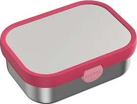 Mepal Campus Edelstahl Bento Brotdose mit Gabel cool pink