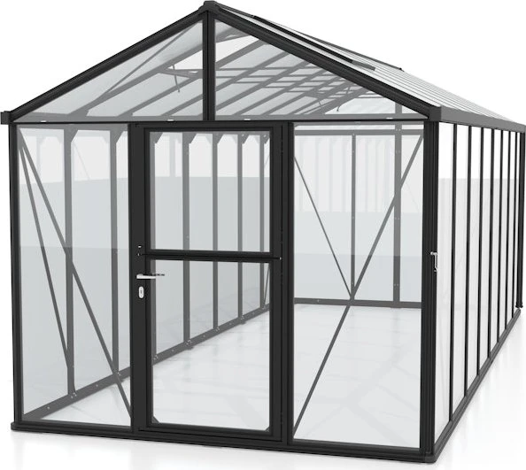 Vitavia Zeus 15700 ESG 4mm Gewächshaus schwarz