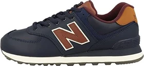 New Balance 574 navy/classic burgundy