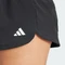 adidas Pacer Woven Stretch Training Umstandsmode Trainingshose kurz schwarz/weiß (Damen) Vorschaubild