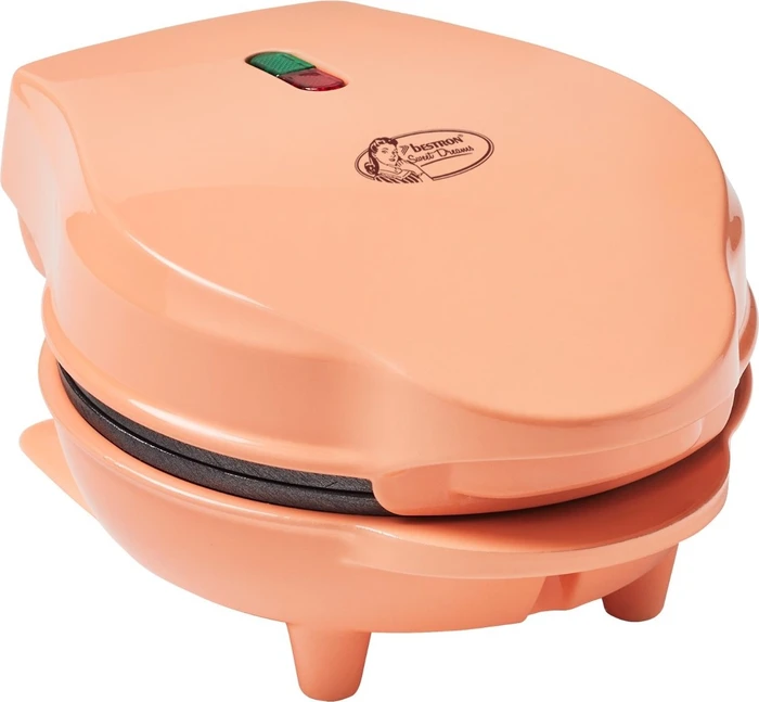 Bestron AMW500PE Mini Waffeleisen orange