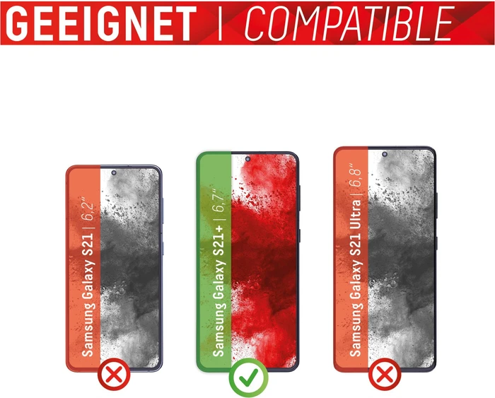 Displex Privacy Glass FC für Samsung Galaxy S21+