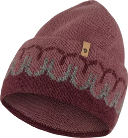 Fjällräven Övik Path Knit Beanie dark garnet/mesa purple