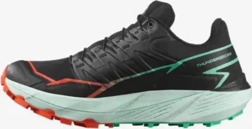 Salomon Thundercross black/cherry tomato/electric green (Damen)