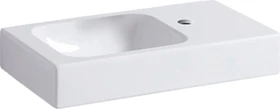 Geberit iCon Handwaschbecken mit Ablagefläche 53cm, Hahnloch rechts, weiß