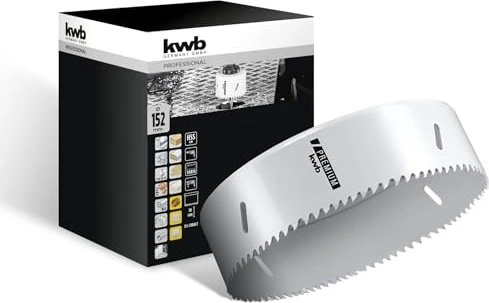kwb HSS-CO-Bi-Metall Lochsäge, 152x38mm, 1 Stück