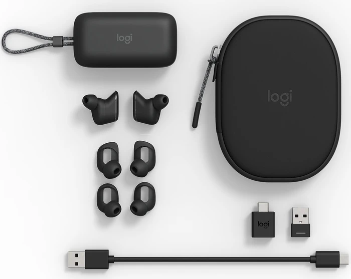Logitech Zone True Wireless grafit