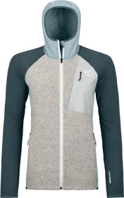 Ortovox Fleece Light GP Classic Knit Hoody Funktionsjacke glacier grey (Damen)