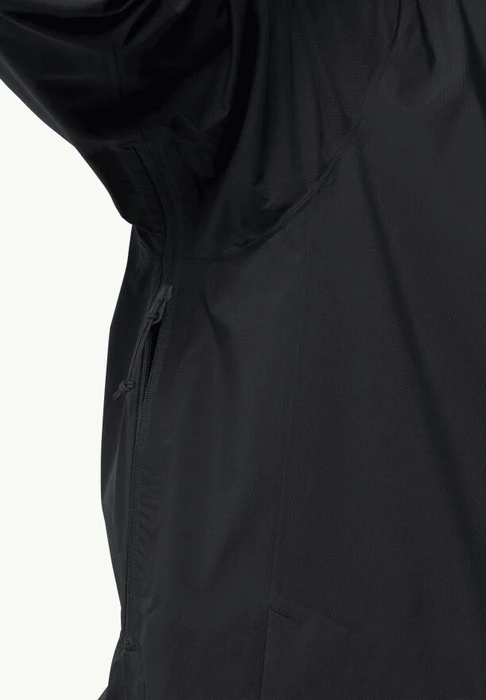 Jack Wolfskin Elsberg 2.5L Funktionsjacke schwarz (Herren)