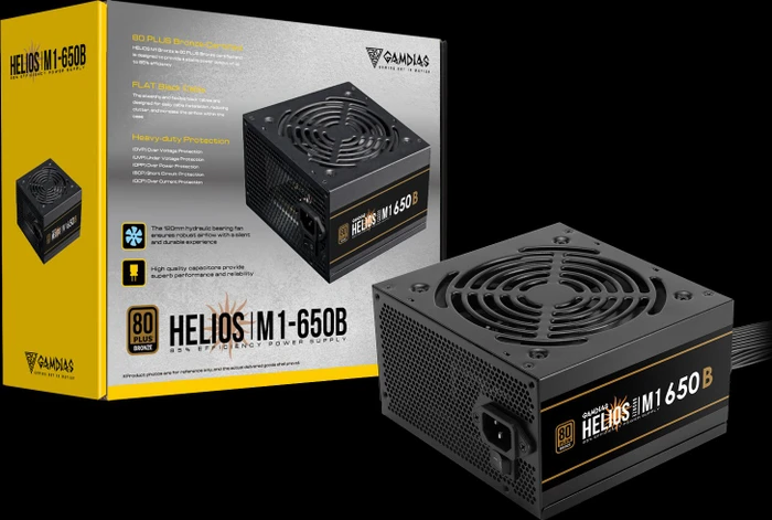 Gamdias Helios Bronze M1-650B 650W, ATX 2.4