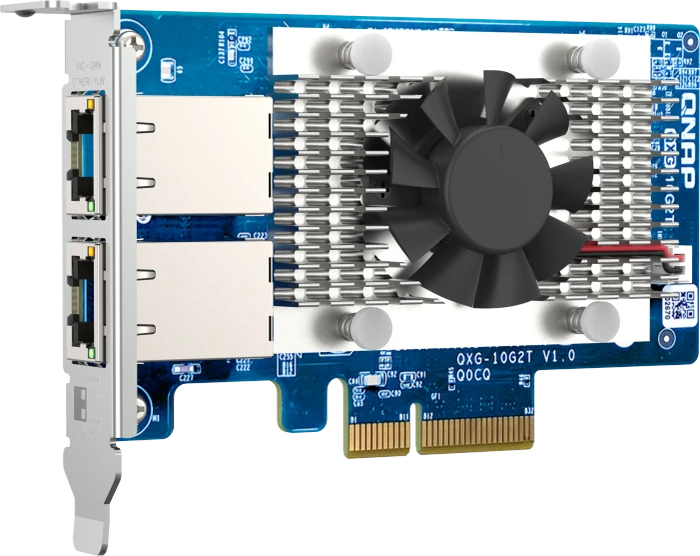 QNAP LAN-Adapter, 2x RJ-45, PCIe 3.0 x4