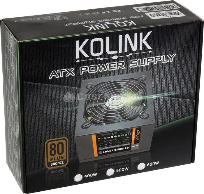 Kolink KL Series 400 400W, ATX 2.3