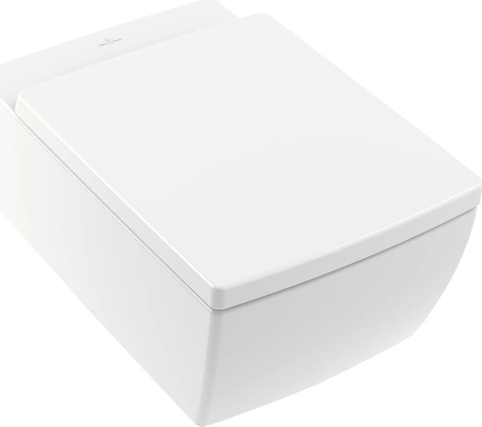Villeroy & Boch Memento 2.0 WC, Wand-Tiefspüler 4633R0R1 weiß alpin C-plus, 37,5x56cm, Direct Flush Image