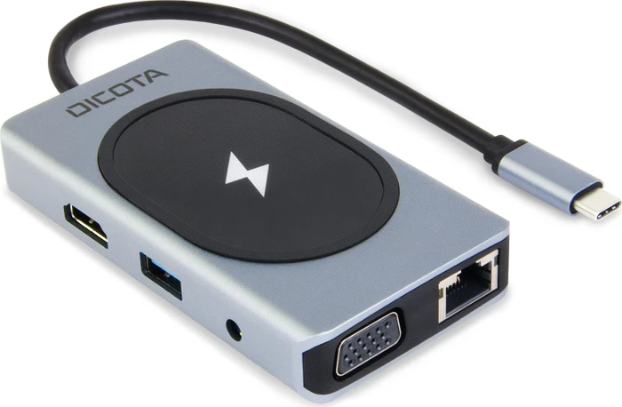 Dicota USB-C 10-in-1 Charging Hub 4K, USB-C 3.0 [Stecker]