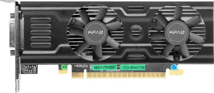 KFA2 GeForce GTX 1050 OC LP, 2GB GDDR5, DVI, HDMI, DP
