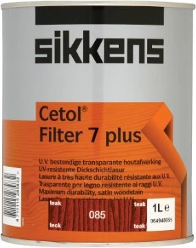 Sikkens Cetol Filter 7 Plus Dickschicht-Lasur 085 teak, 1l
