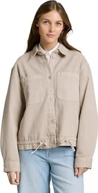 Tom Tailor Lightweight Kordelzug Jeansjacke cloud grey (Damen)