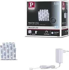 Paulmann MaxLED 250 Basisset Strip LED-Streifen 6W tageslichtweiß beschichtet 1.5m