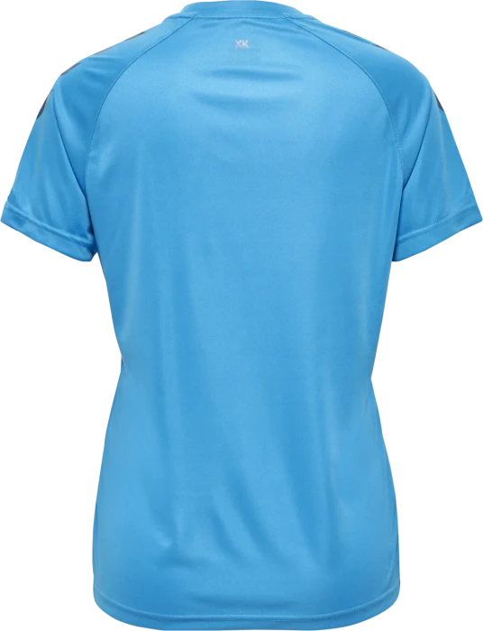hummel Core XK Funktionsshirt kurzarm blue danube (Damen)