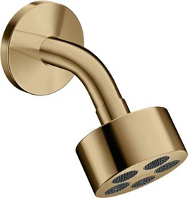 Hansgrohe Axor One Kopfbrause 75 1jet EcoSmart mit Brausearm polished bronze