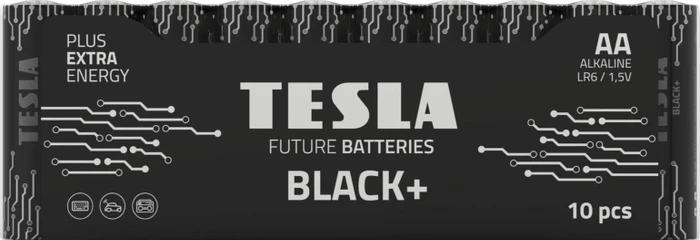 Tesla Batteries Black+ Mignon AA, 10er-Pack (1099137037)